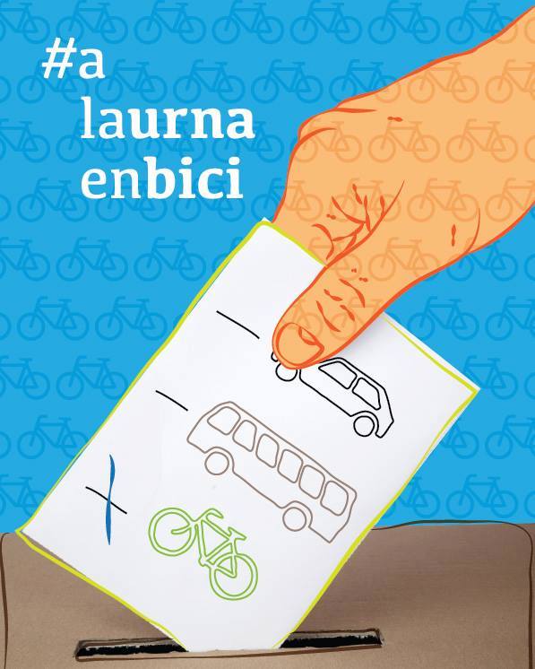 Gráfica #aLaUrnaEnBici, elección presidencial 2017