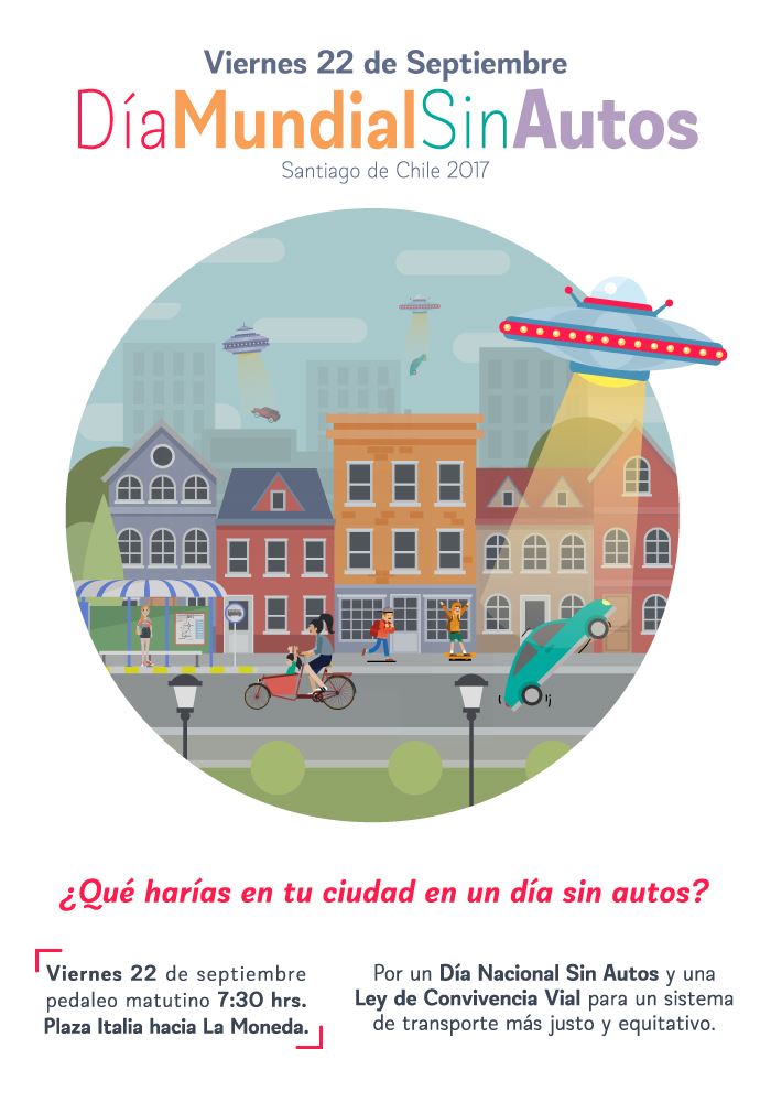 Flyer Día Mundial Sin Autos 2017