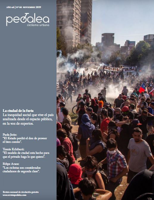 Portada de Revista Pedalea, noviembre 2019